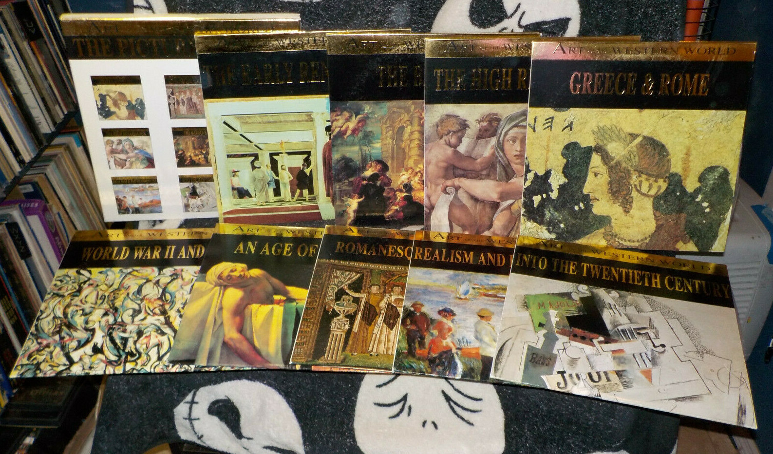 Art of the Western World Vol 1-10 COMPLETE Collection Laserdisc LD Free Shipping