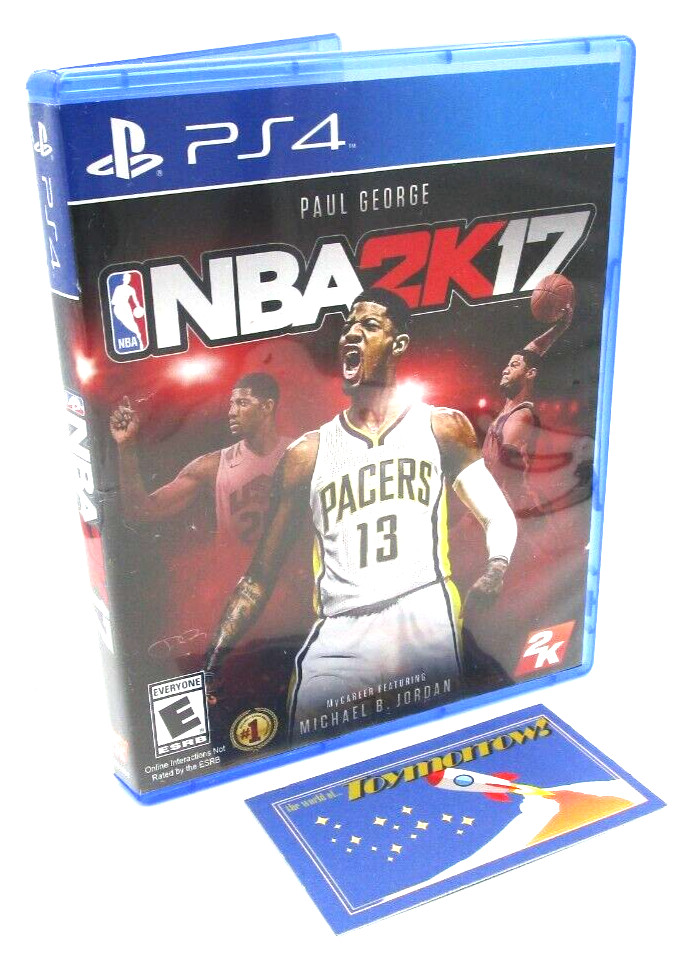 Sony PlayStation PS4 Paul George NBA 2K17 EMPTY Case