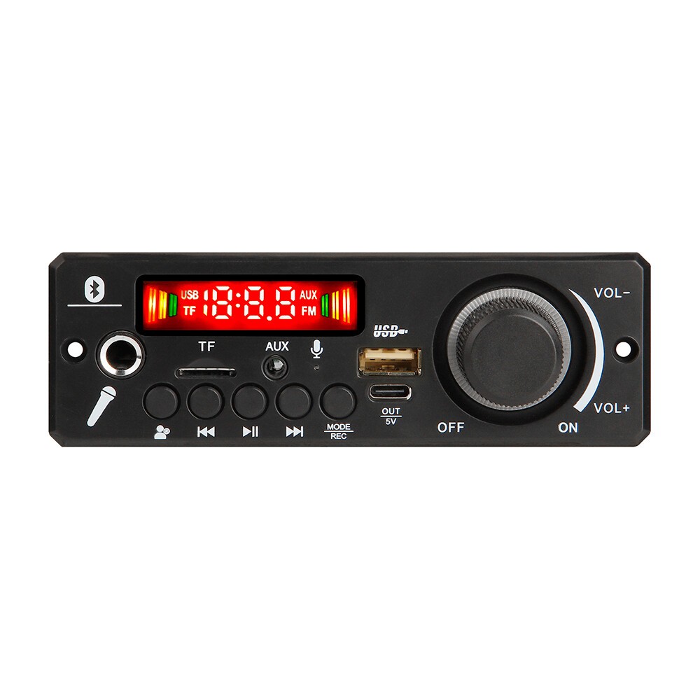 200W Amplifier TPA3116 Bluetooth Audio Decoder Board for FM Radio Music Player