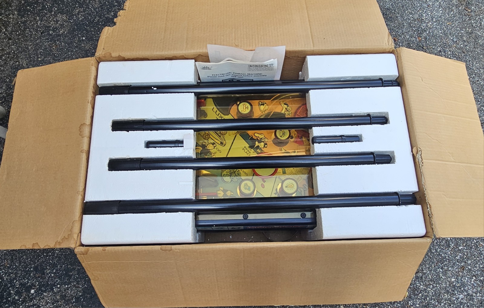 Vintage FunRise Monopoly Electronic Pinball Machine- NEW IN BOX RARE!!!