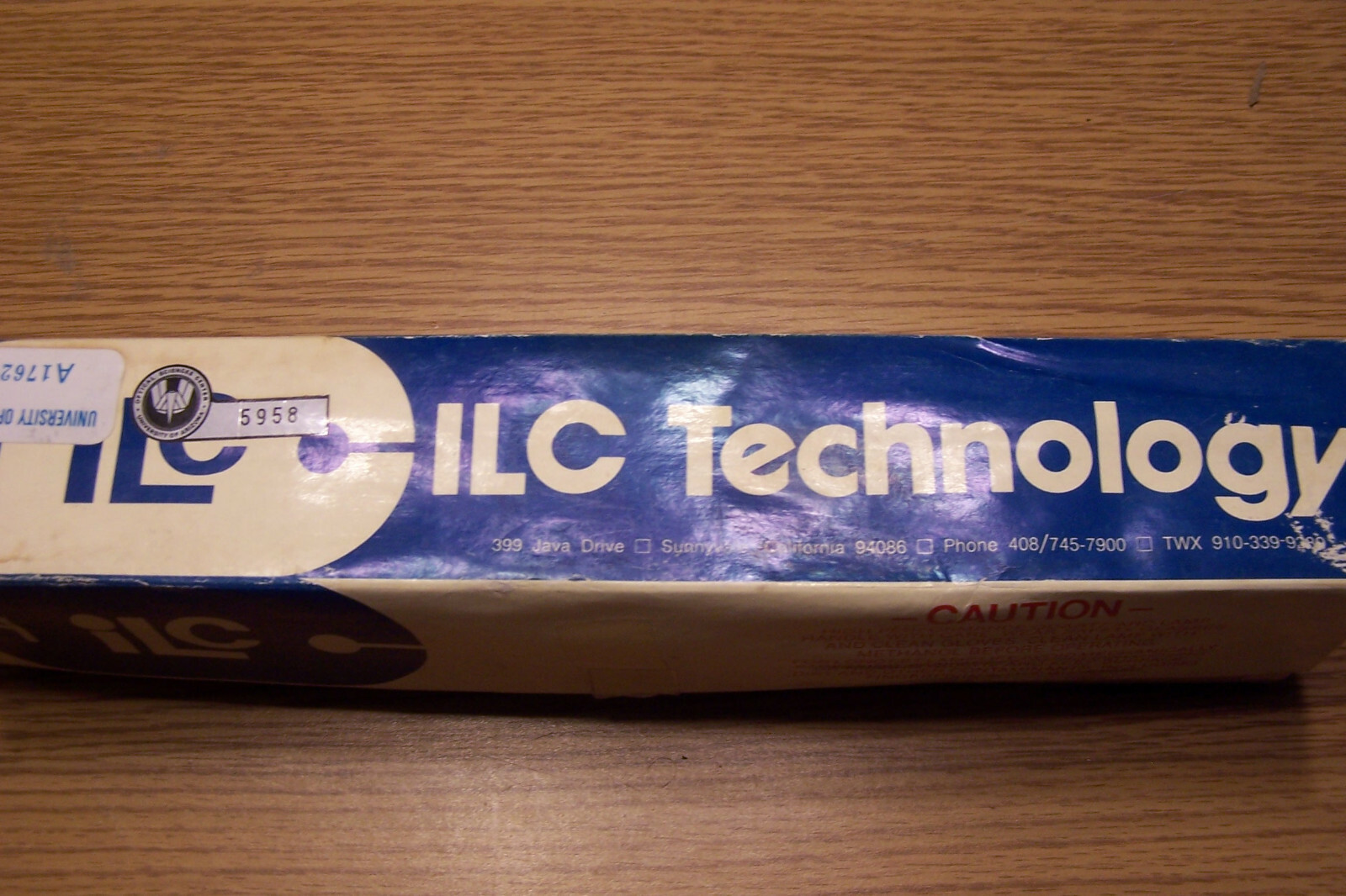 ILC Technology L-4664 Quartz ARC Lamp