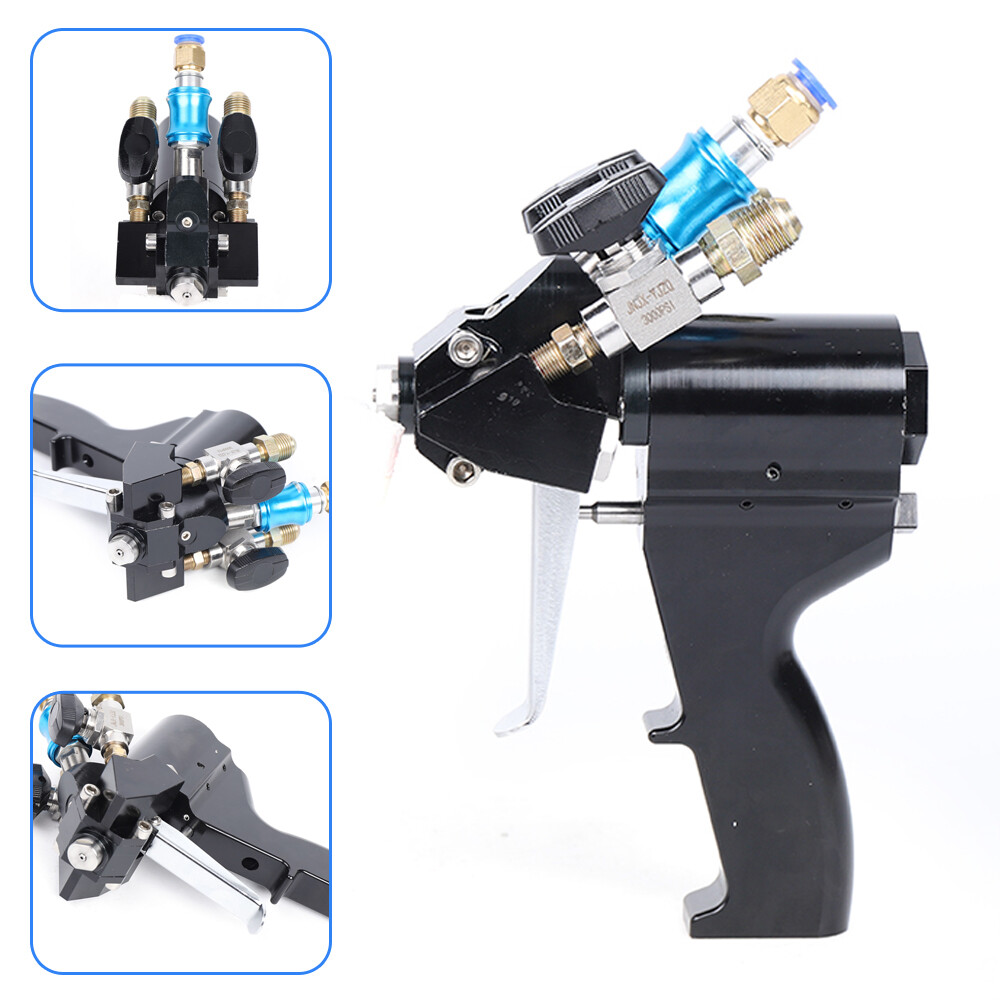 P2 PU Foam Spray Gun Black Polyurethane P2 Air Purge Spray Gun Self-cleaning