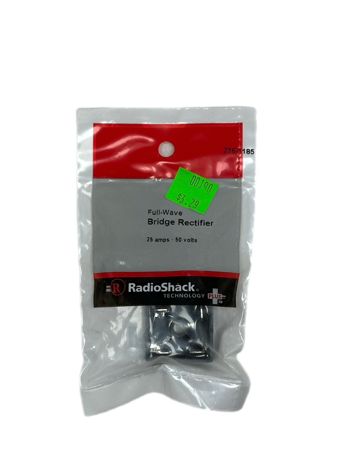 Authentic RadioShack Full Wave Bridge Rectifier 25A 50V 276-1185