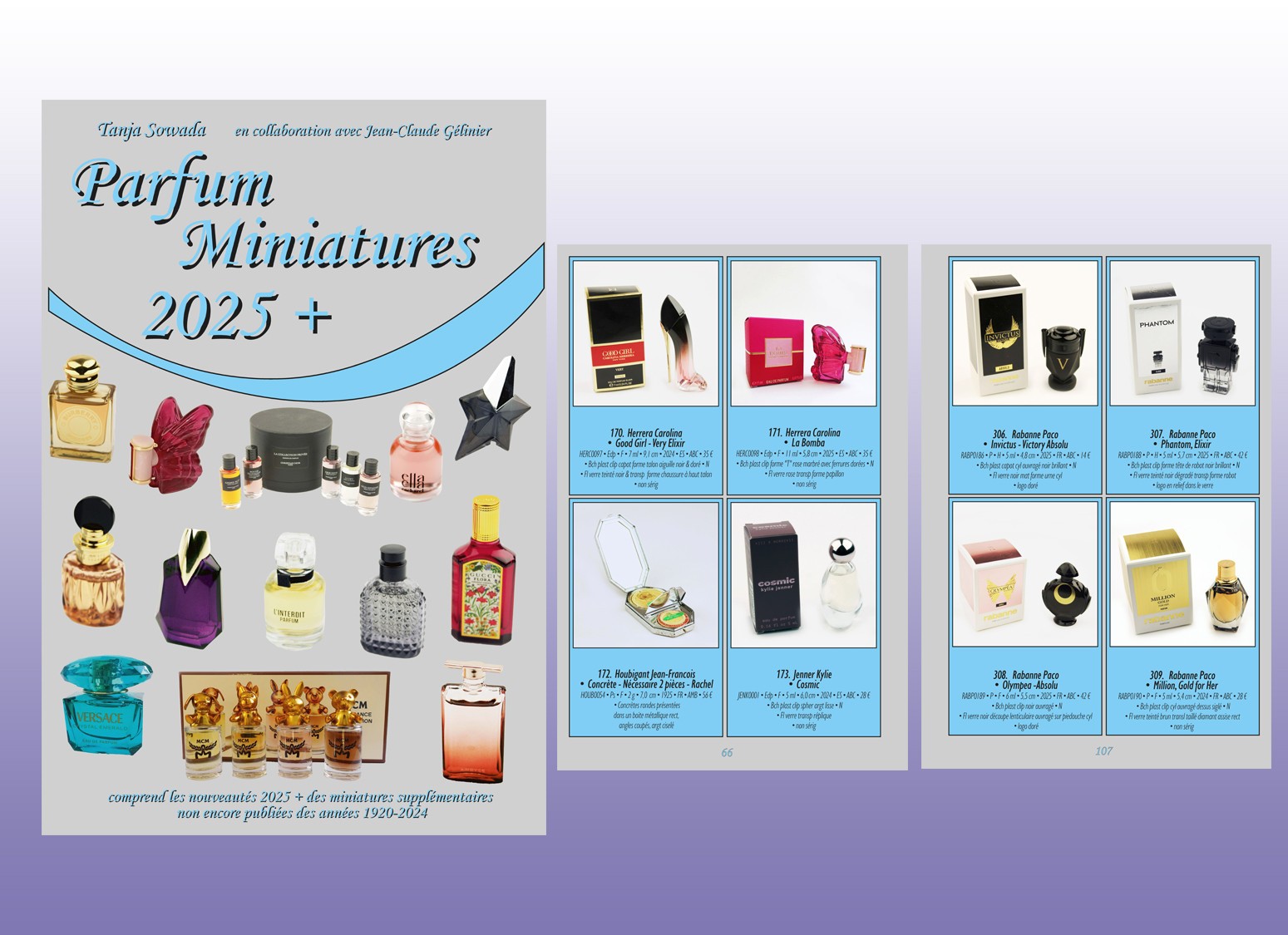 Parfumminiatures / Parfum Miniatures 2025  Buch Miniaturen Sammlerkatalog