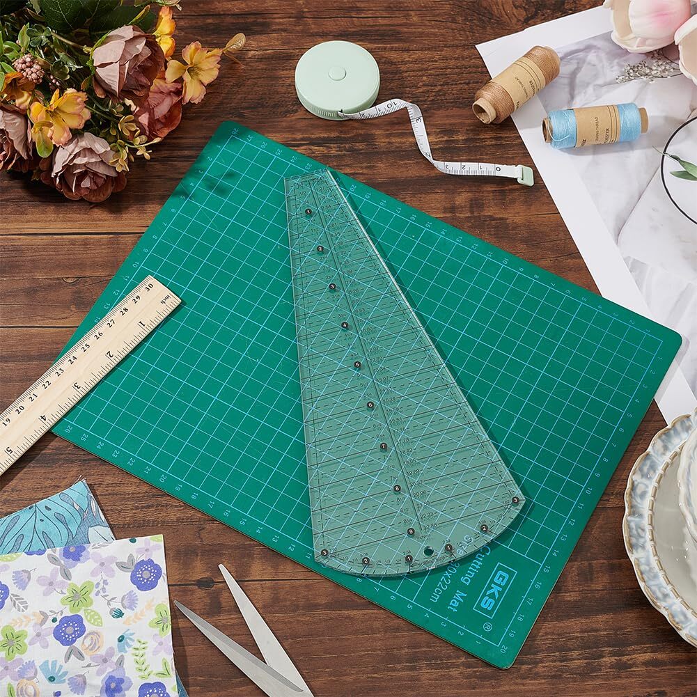 Acrylic Quilting Template Dresden Plate Petal Shape Template Sewing Projects