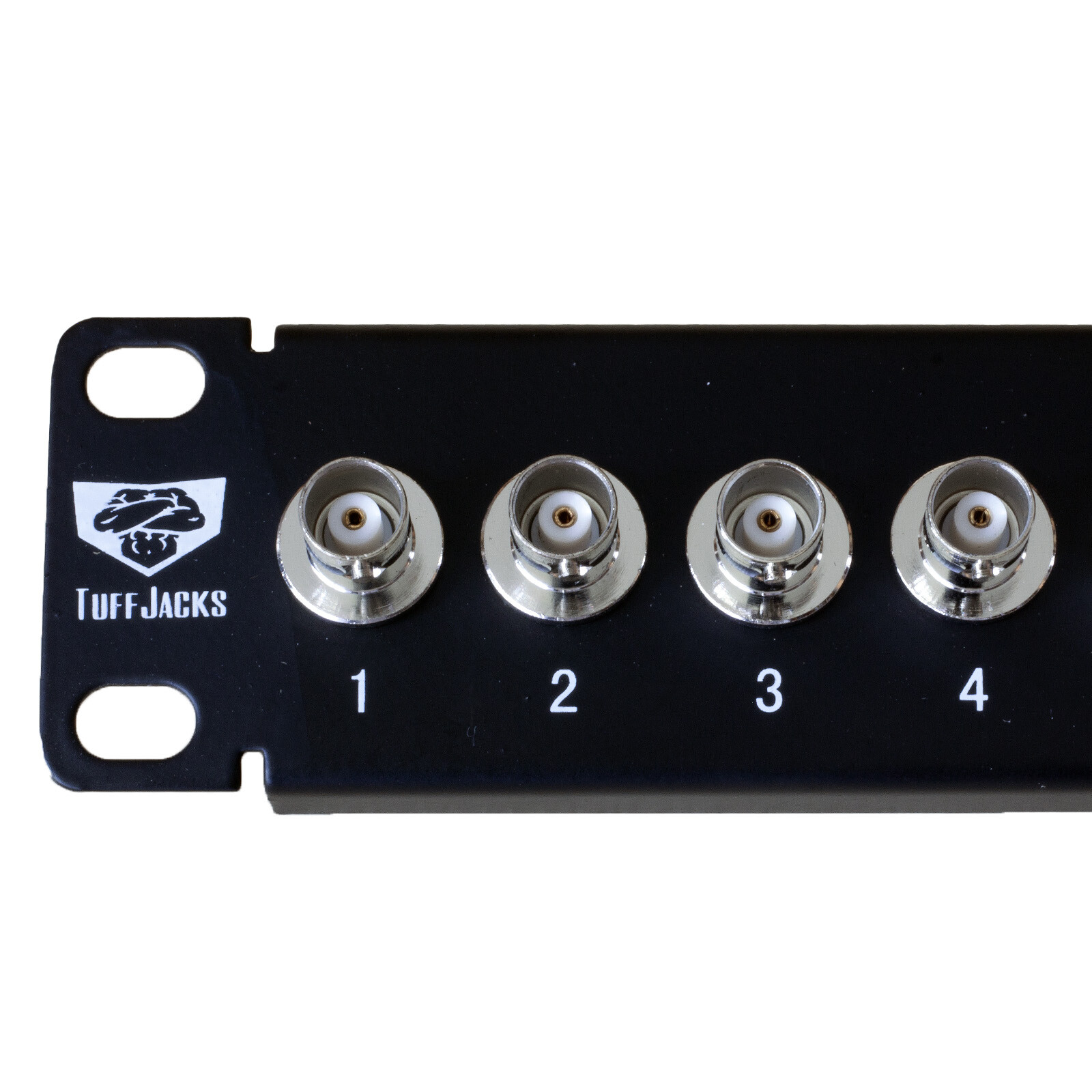 24 Port BNC 50 OHM Female Patch Panel Rackmount -Free Shipping USA Seller