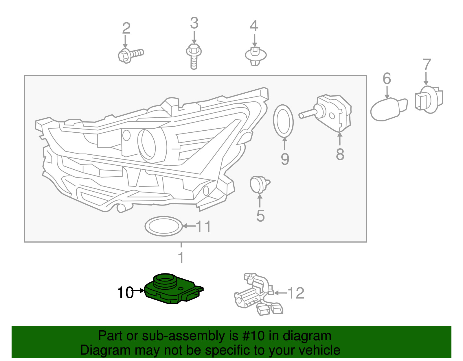 Genuine Lexus Control Module 81056-53020
