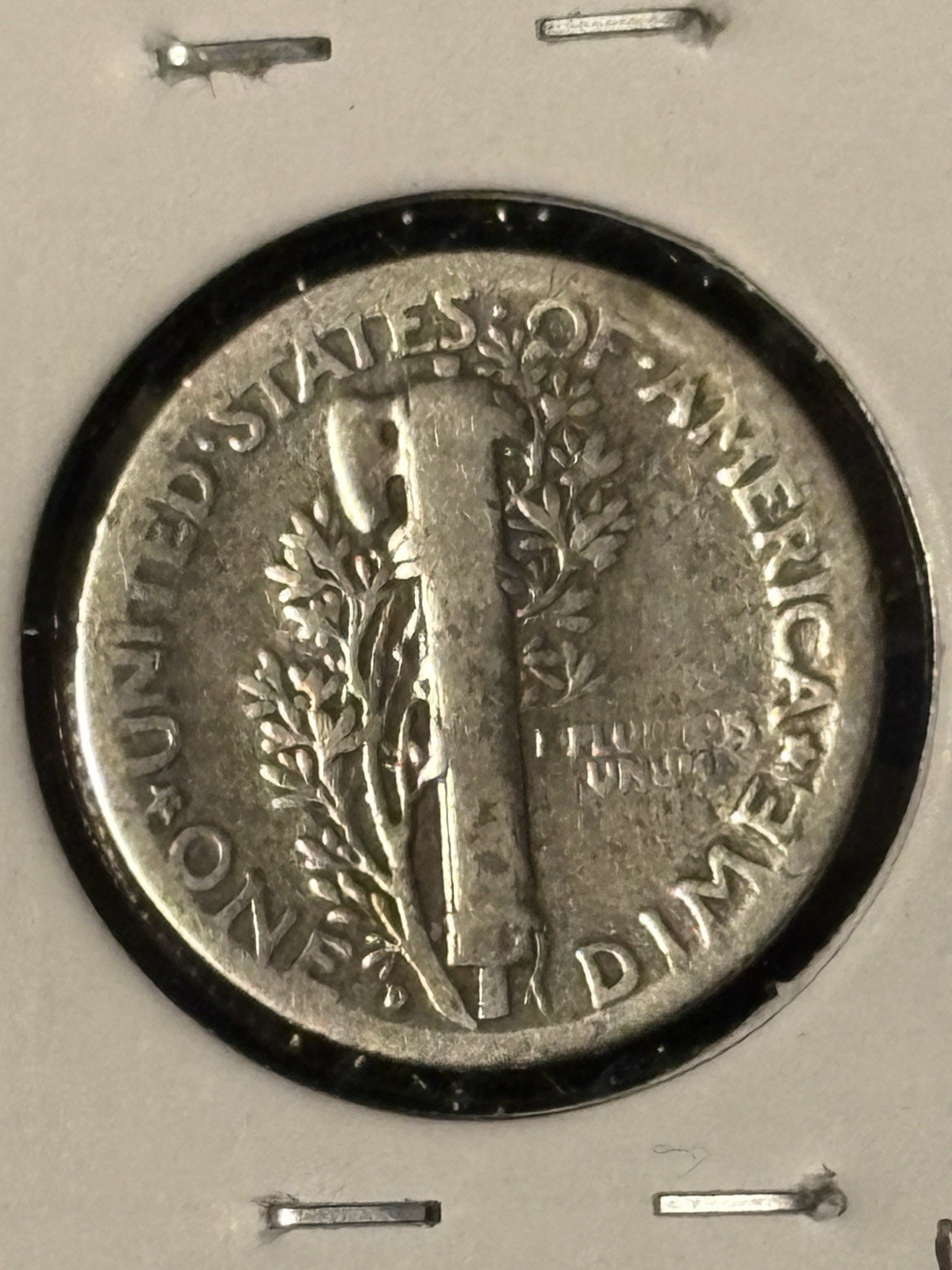 1926-D Mercury Dime Polished Clean