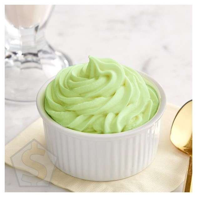 Creamery Ave. Pistachio Soft Serve Mix 3.2 lb. - 6/Case