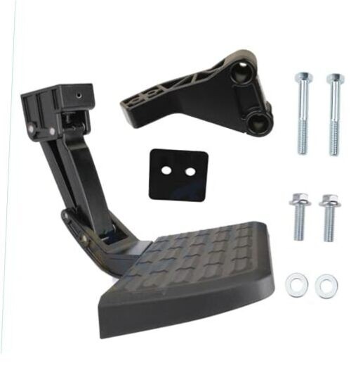 Rear Tailgate Bed Step Retractable Bumper Side Step Replacement for 2009-2018