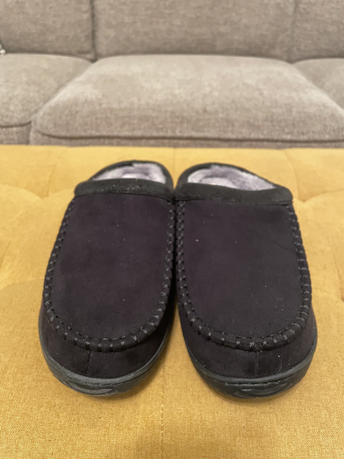 Dearfoams Men's Memory Foam Slipper Size Small 7-8 S0061.05