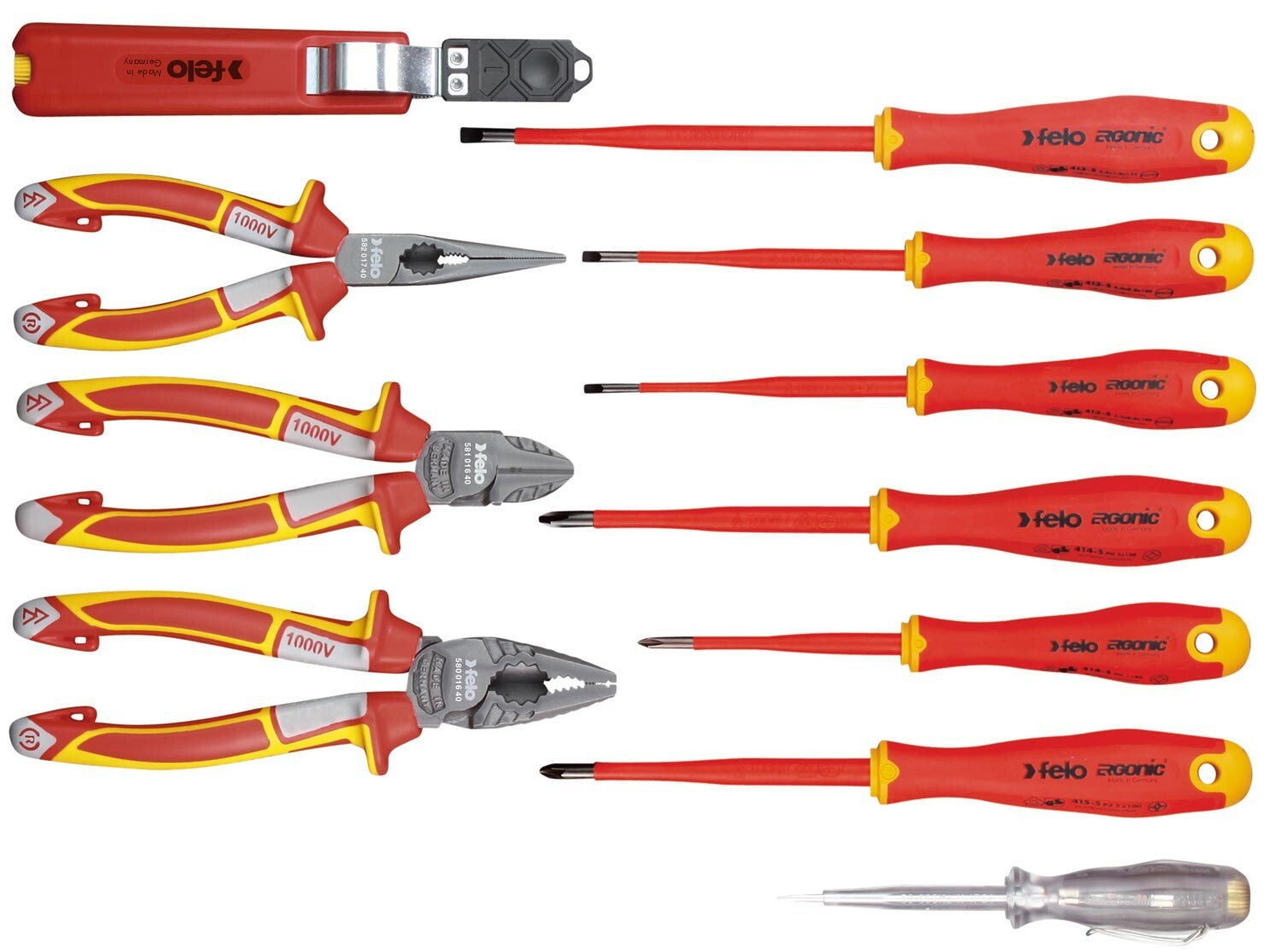 Felo 11 Piece Insulated Service Kit