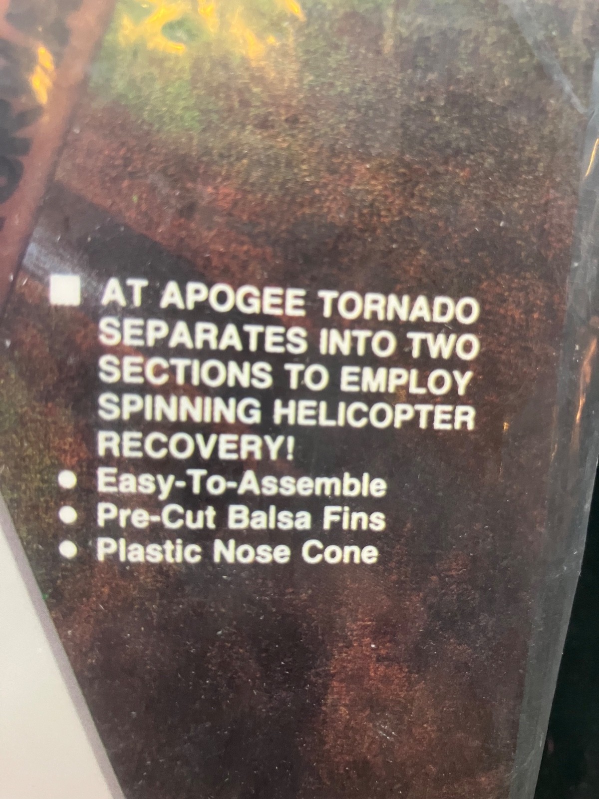 Vintage, EXTREMELY RARE, Estes Tornado Flying Model Rocket Kit #2004 - Sealed