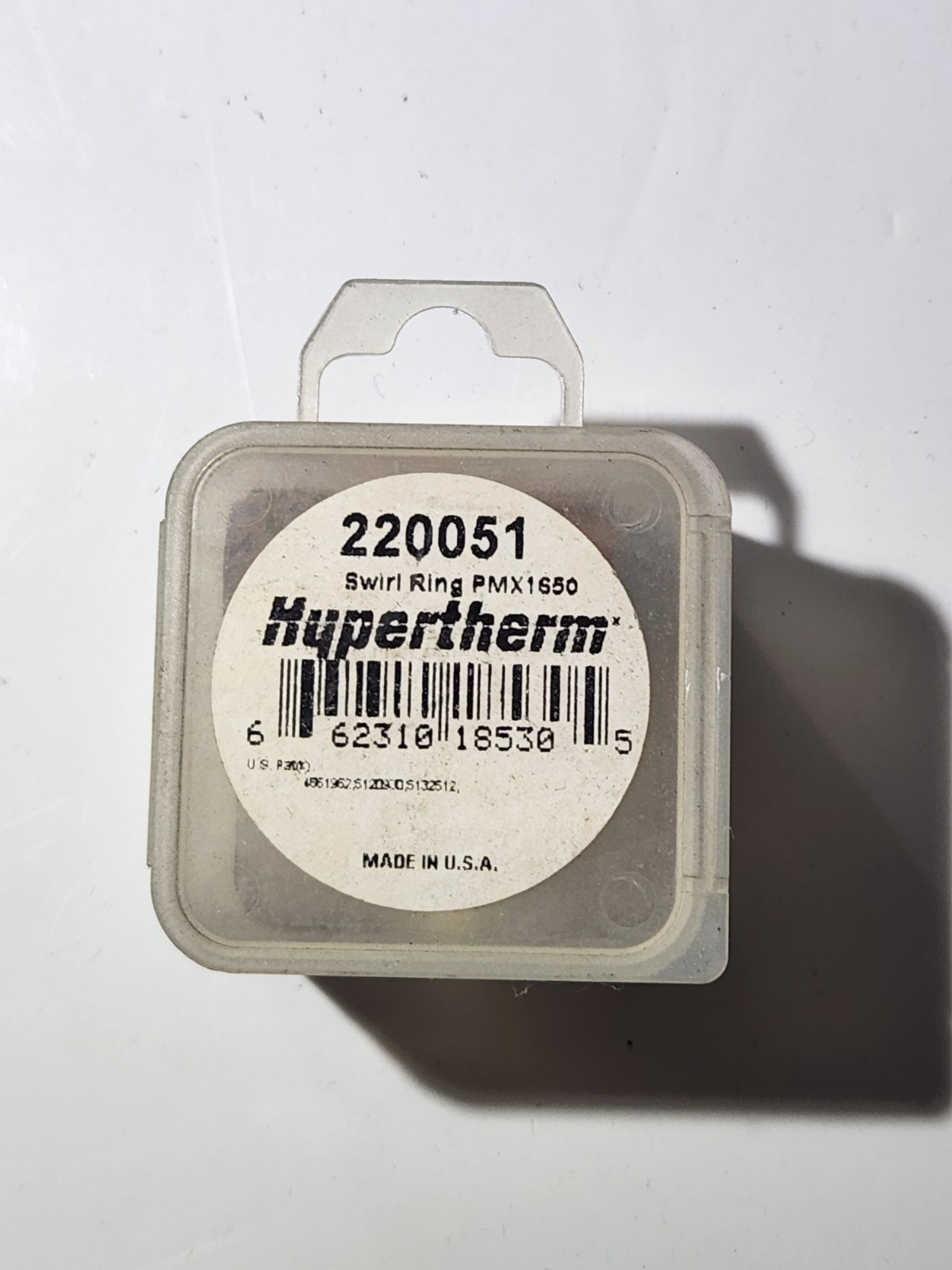 Genuine HYPERTHERM 220051 Swirl Ring 1650 100A