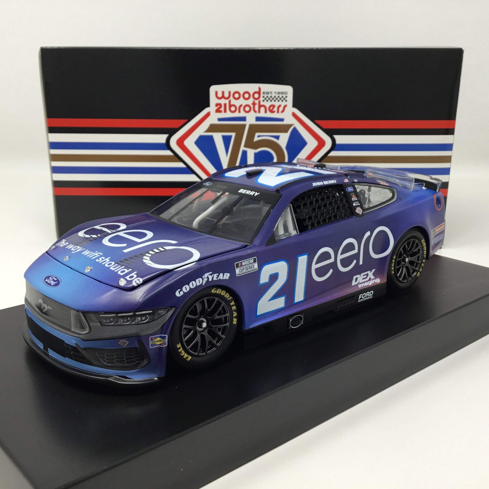 Josh Berry 2025 Eero 1:24 Diecast