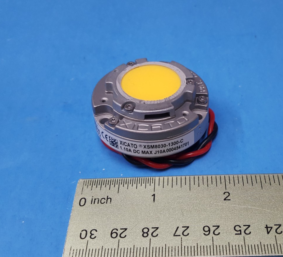 Power LED, Round LED, XSM8030-1300-C, 16VDC, 1.10A, 11.3W, 1300lm, 3000K
