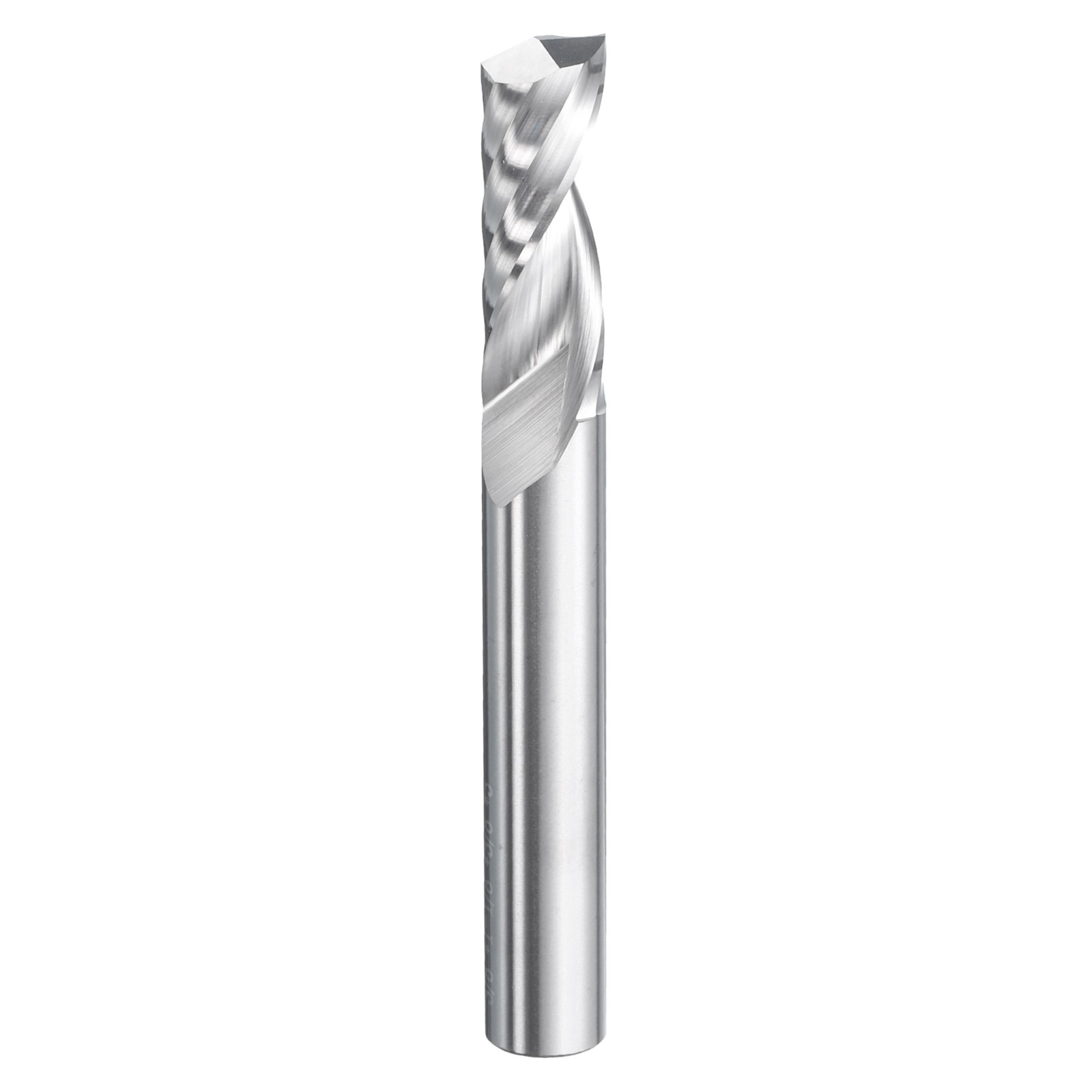 Spiral Router Bit 3/8"x1-1/8"x3/8"x3" 1 Flute Solid Carbide CNC End Mill