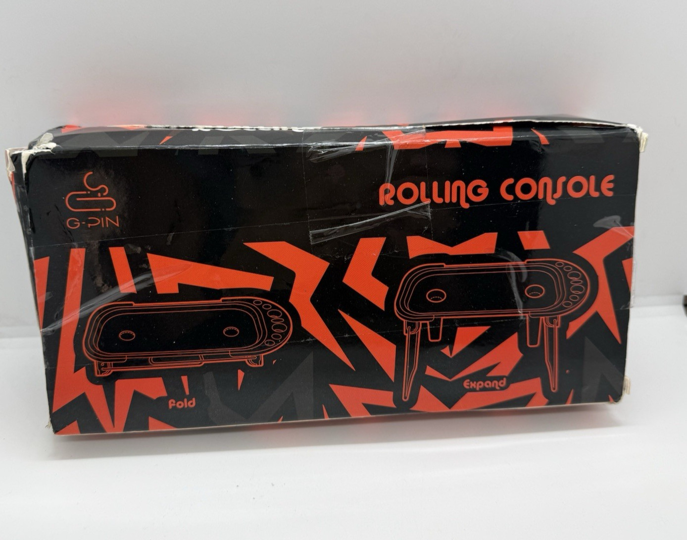 Tinplate Rolling Tray Cone Loader Set, Metal Foldable Stand Rolling Tray Console