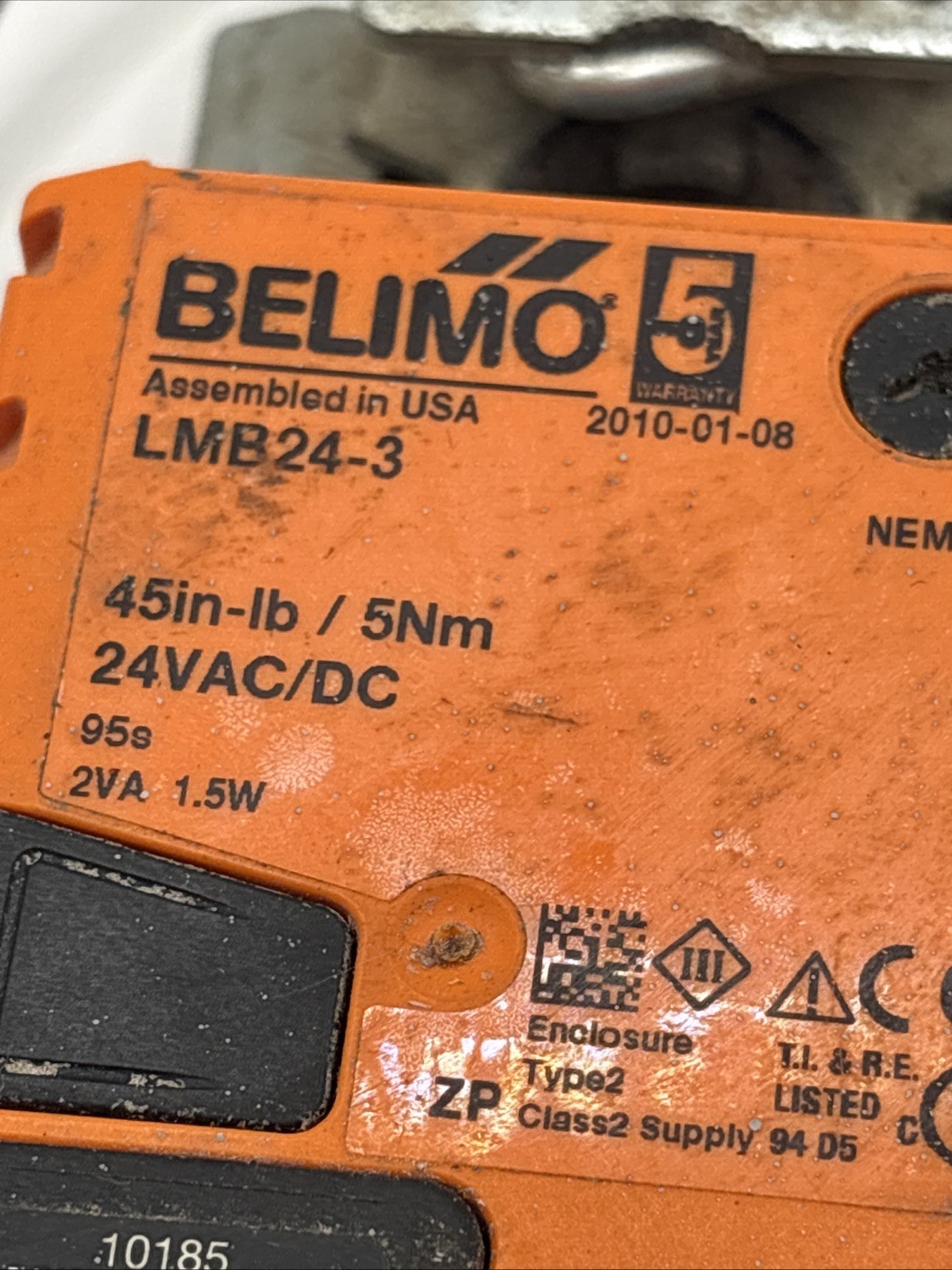 Belimo LMB24-3 Non-Spring Return Damper Actuator
