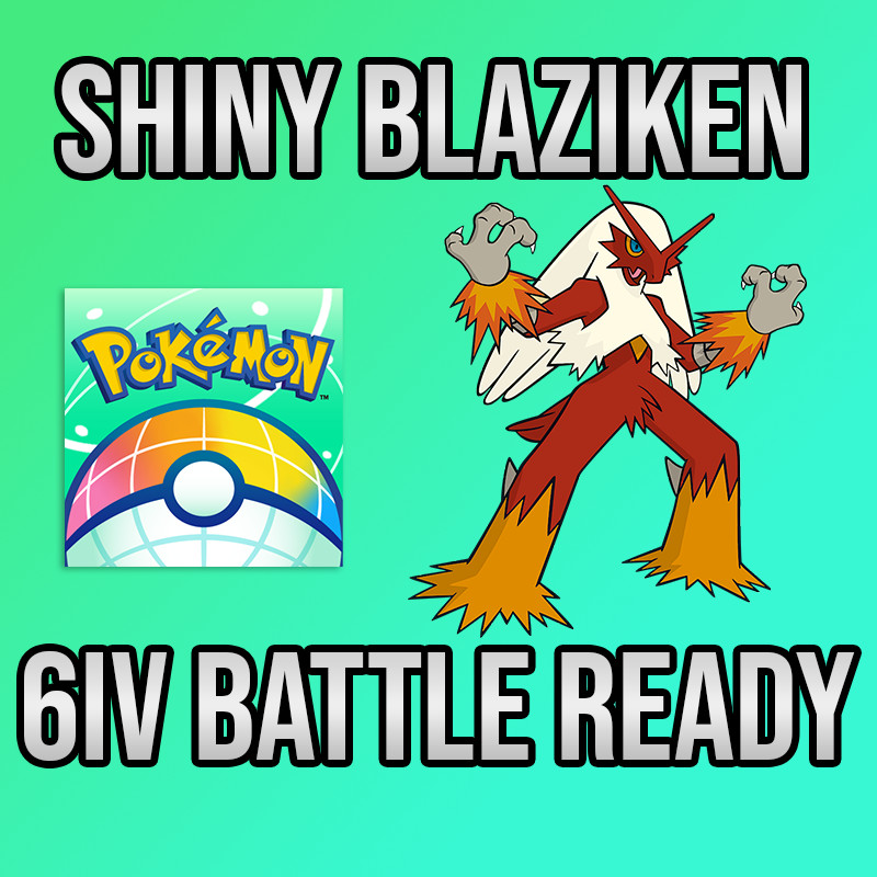 ✨6IV SHINY Blaziken Battle Ready🚀 POKEMON HOME✨Pokemon Champions✨