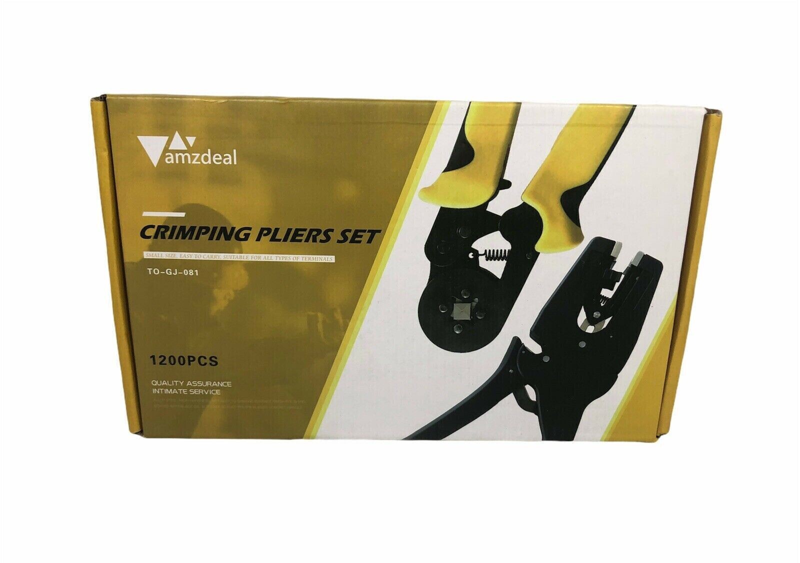 amzdeal 1200 piece Crimping Pliers Set TO-GL-081