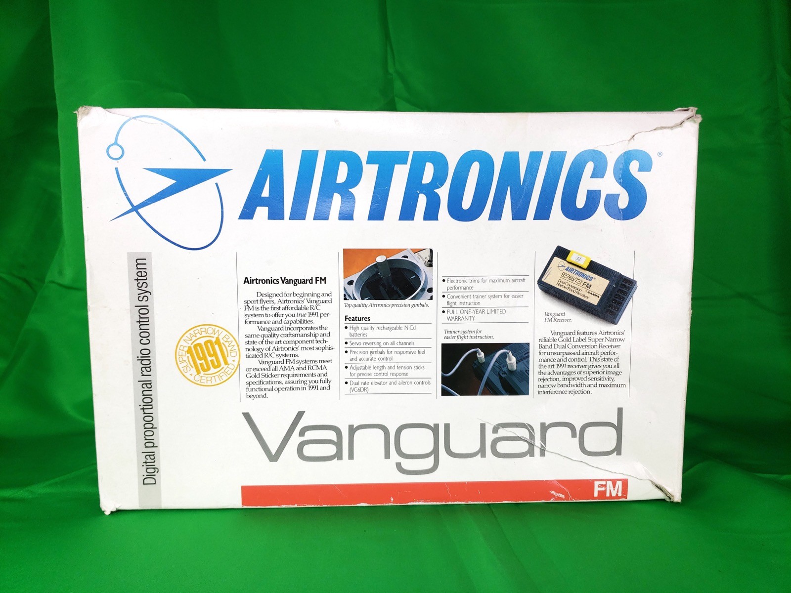 Airtronics Vanguard FM Digital Proporational Radio Control System Remote Control