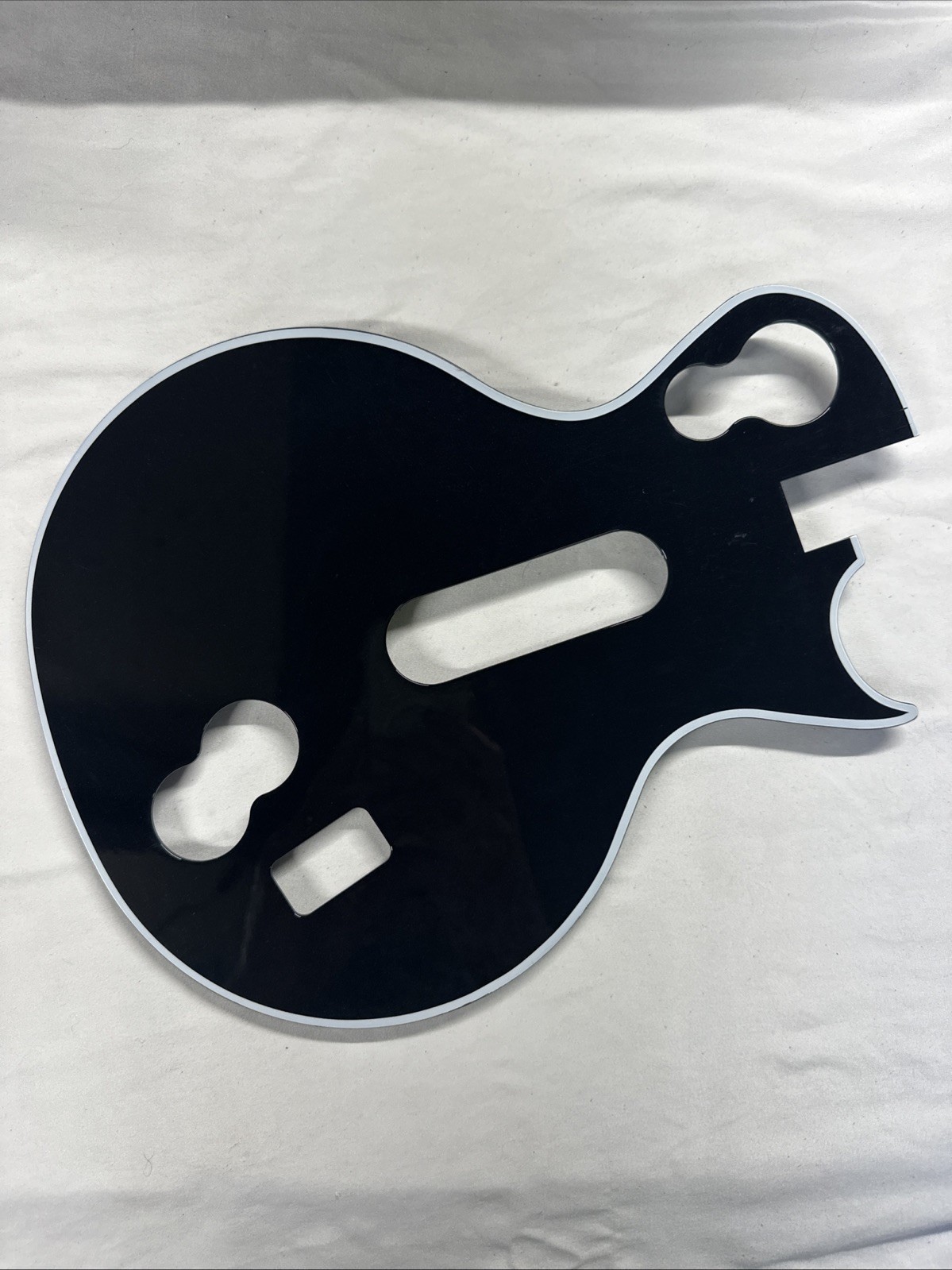 Guitar Hero Les Paul Controller Replacement Faceplate Black for PS3 Xbox 360