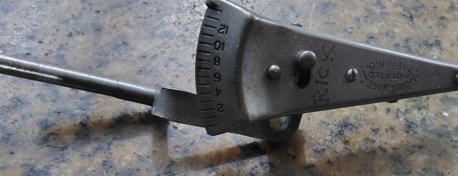 🗽VINTAGE JR REICH TEST INDICATOR DAYTON OHIO