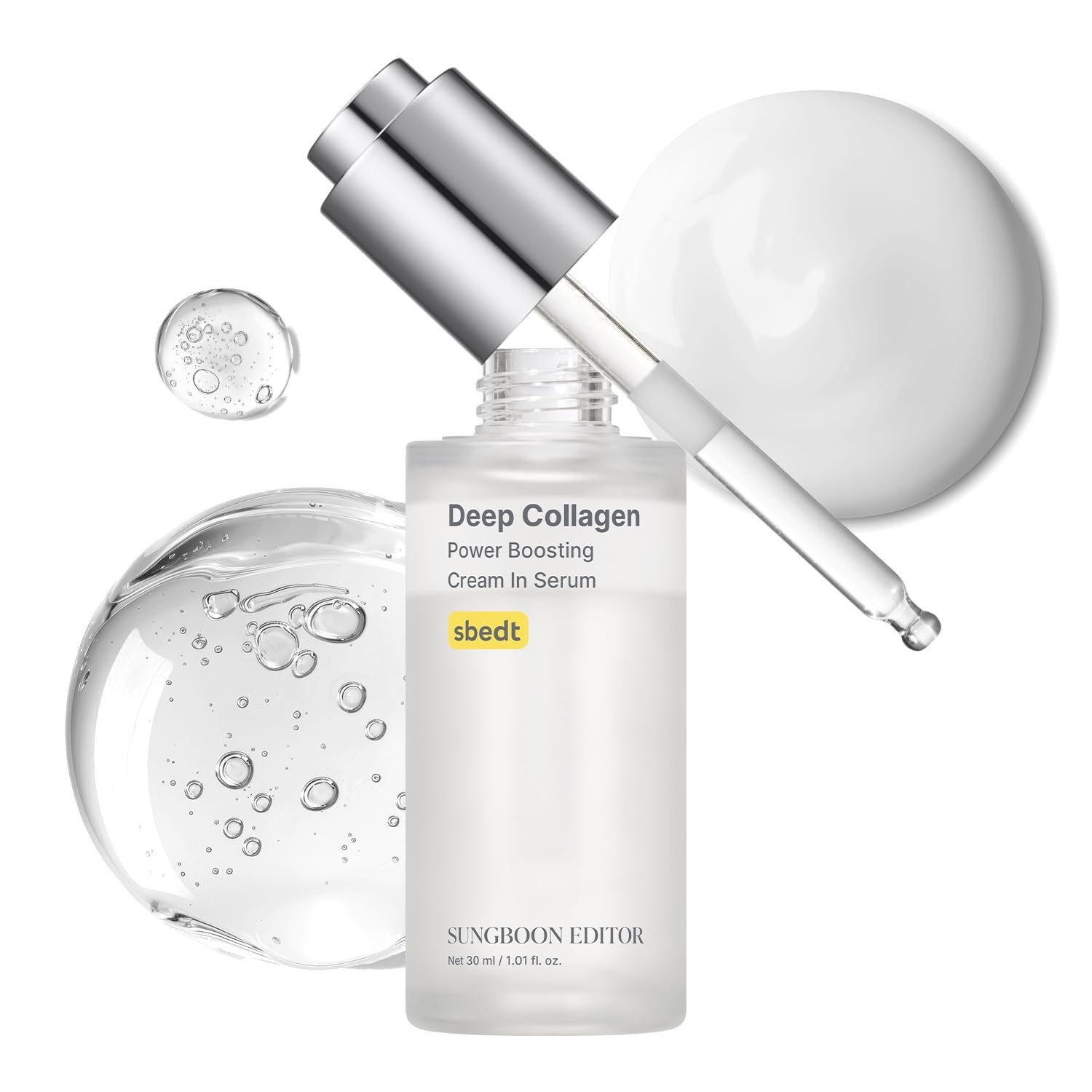 [US Seller] Sungboon Editor Deep Collagen Power Boosting Cream In Serum 30ml