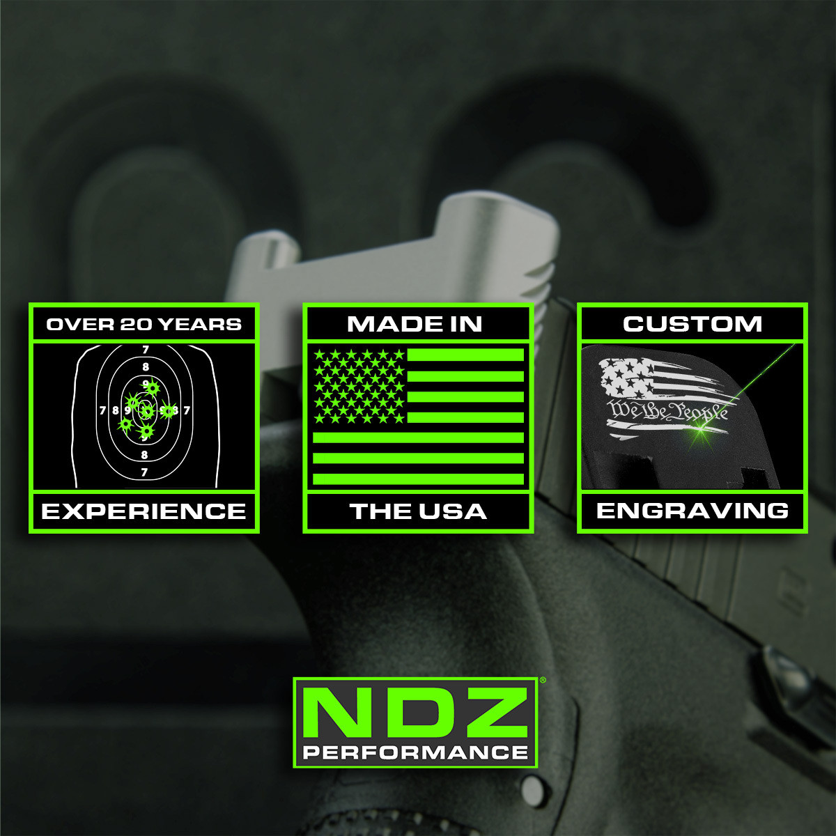 NDZ Sig P365 3.1" Stainless Steel Guide Rod Assebly Tuner Pack ISMI Springs