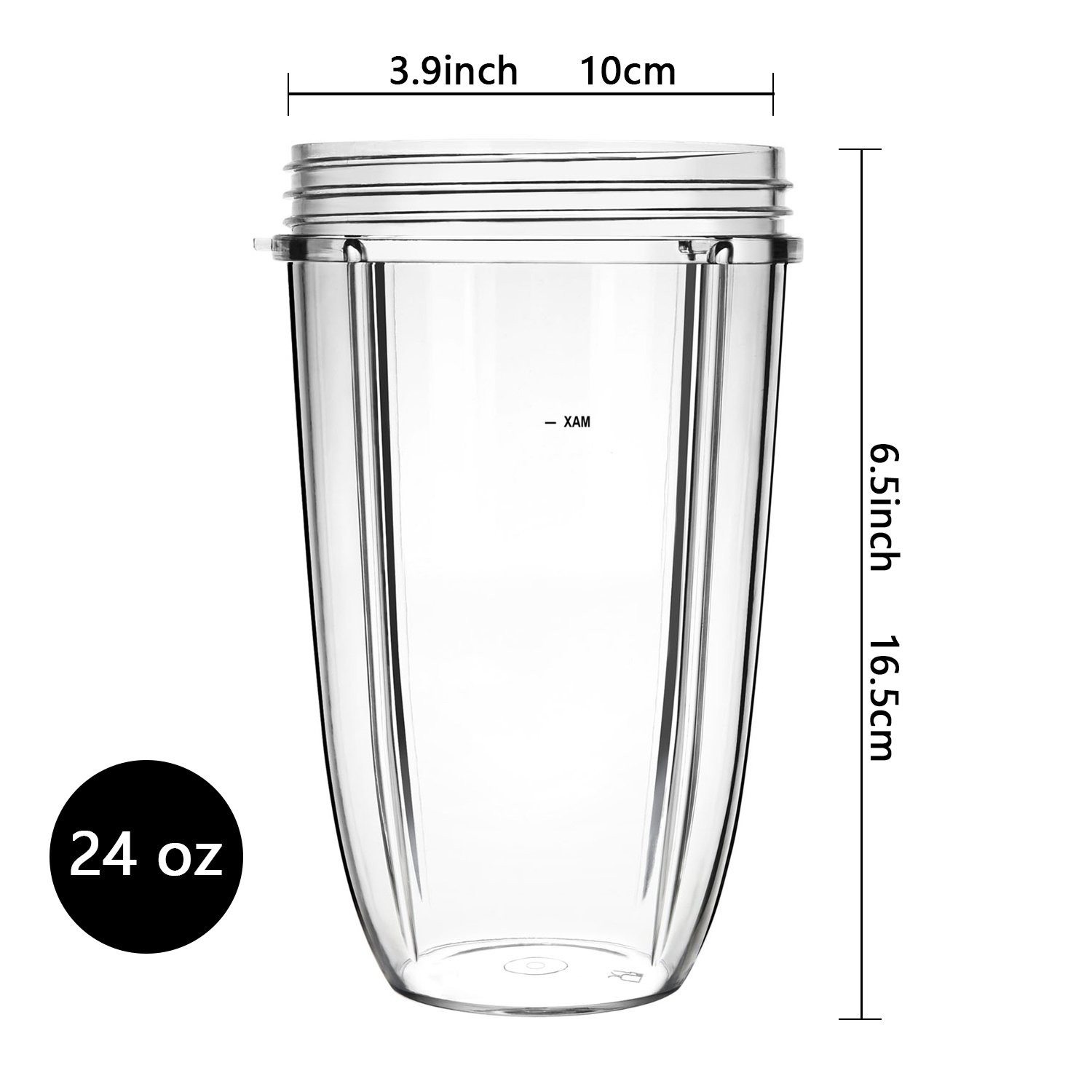 Replacement Cups for Nutribullet Replacement Parts 24oz Blender Cups Compatib...