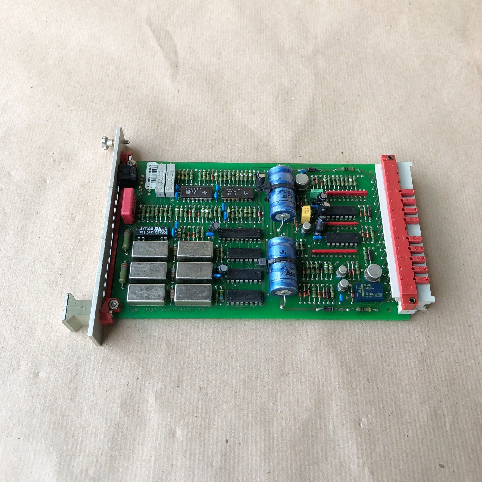 LIEBHERR 918194414 PRESSURE VALUE MEMORY CARD