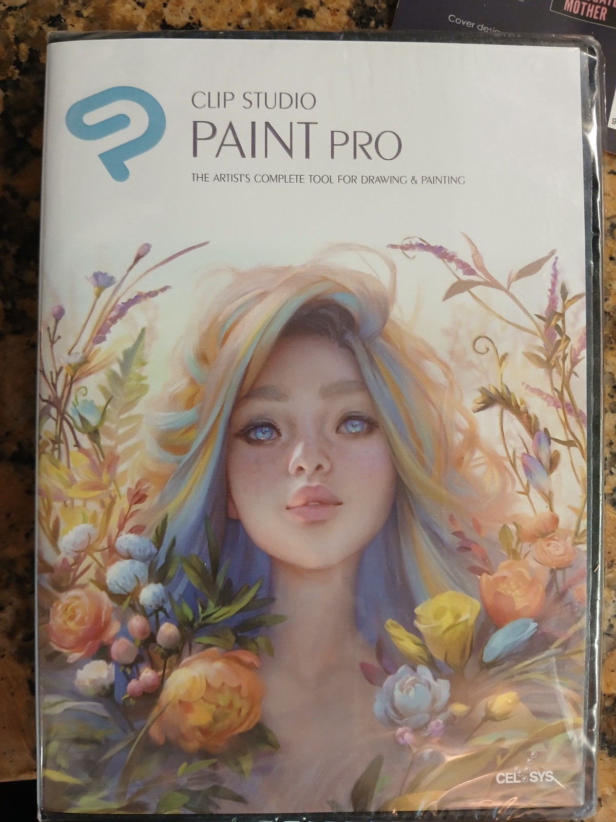 Clip Studio Paint Pro V. 1  Win/Mac OS Celsys New Sealed