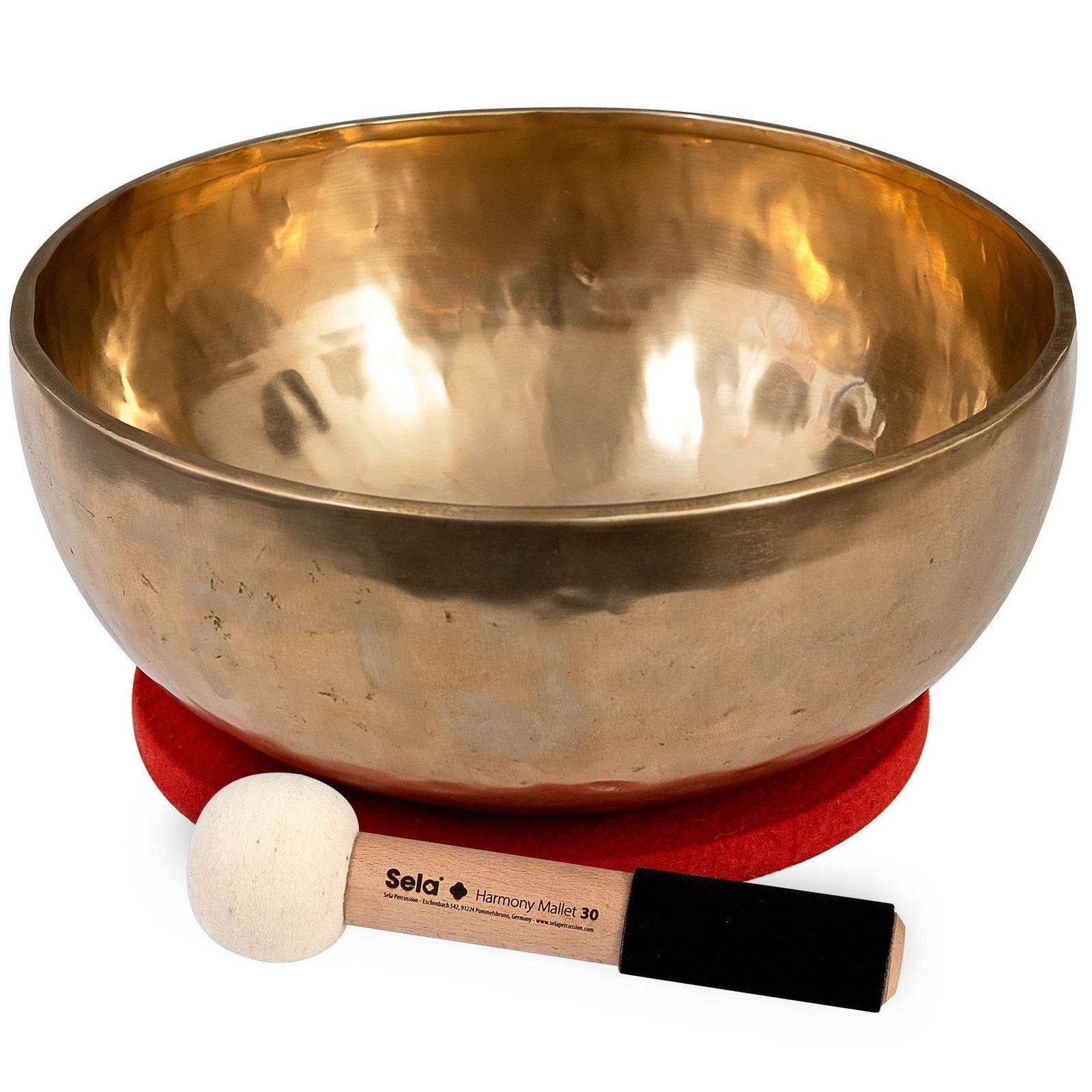 sela Harmony Singing Bowl, Brass, 11.4-inch (SE266)