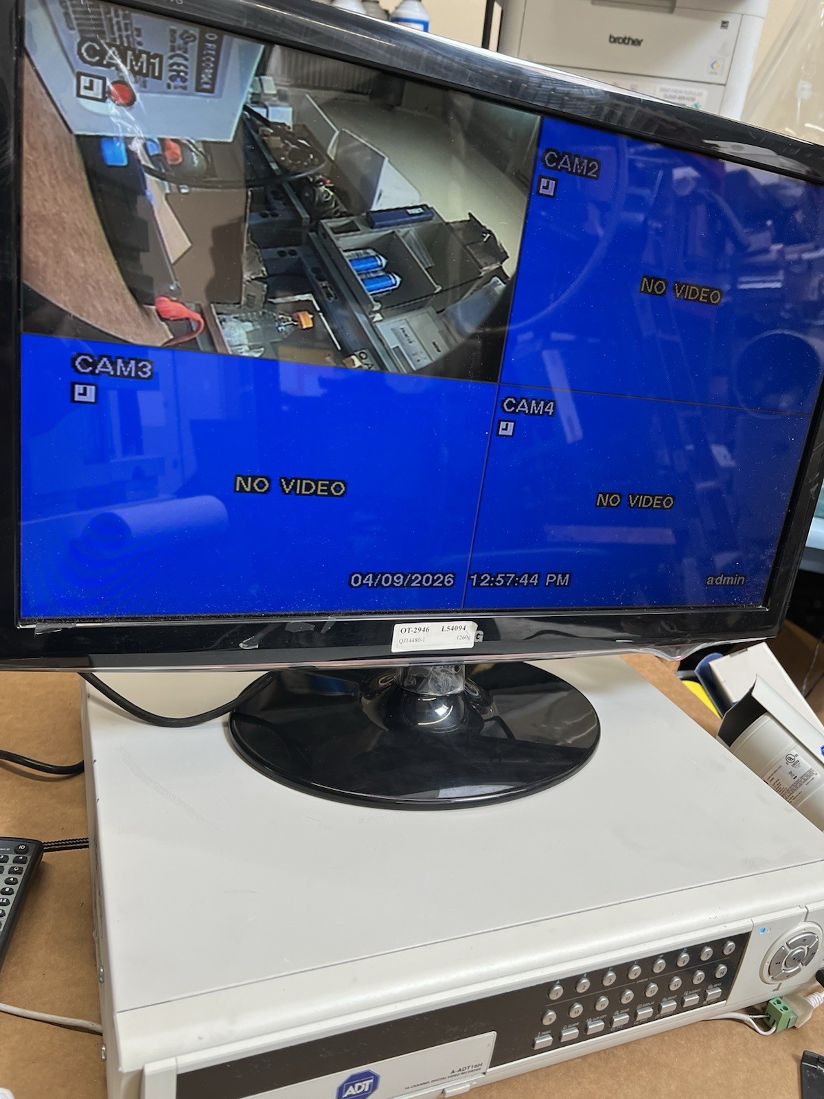 USED DRC16H-1TB 16 Channel DVR 1TB working condition. system unit only.