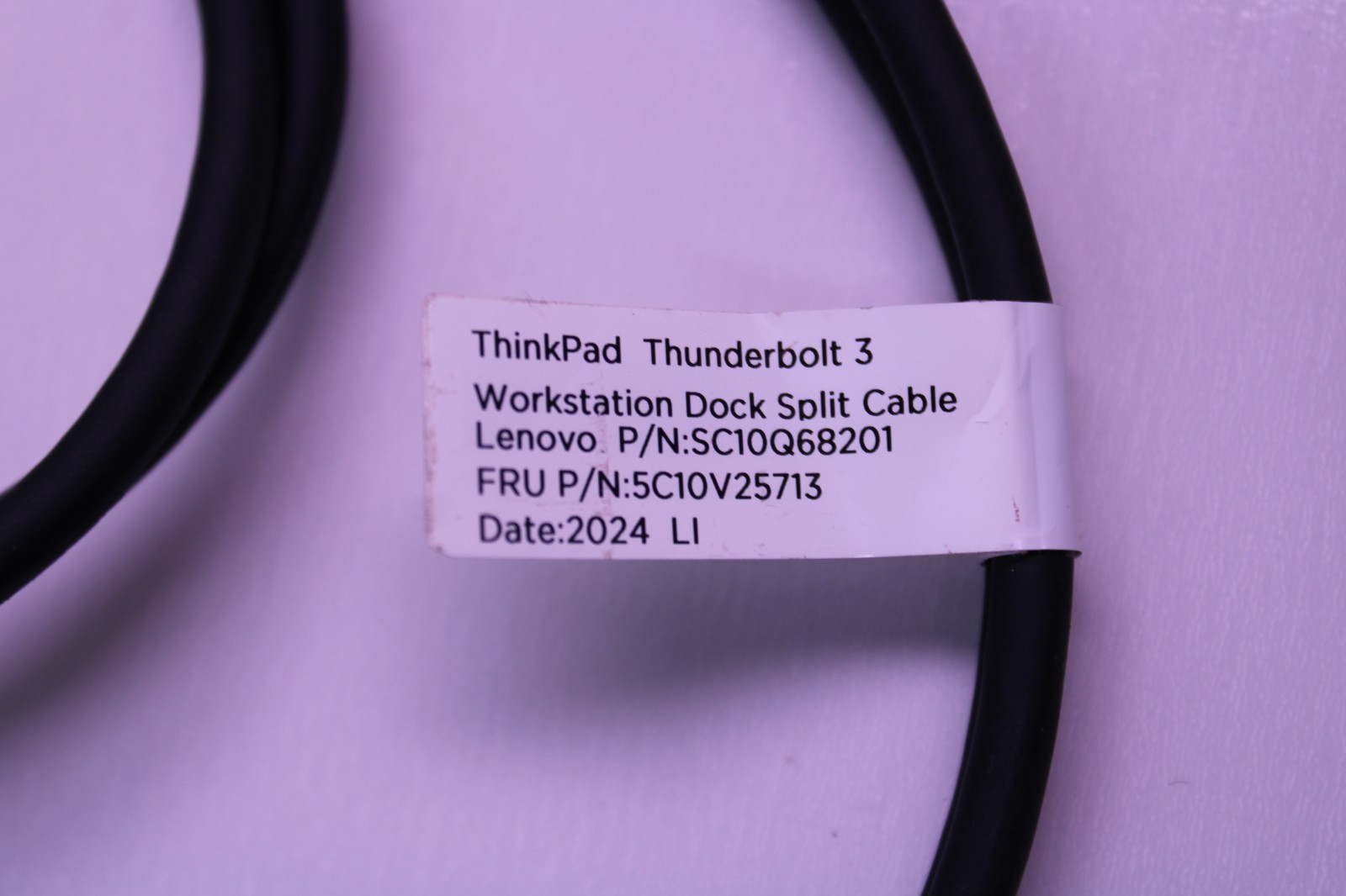Thinkpad Thunderbolt 3 Workstation Dock Split Data Cable SC10Q68201 5C10V25713