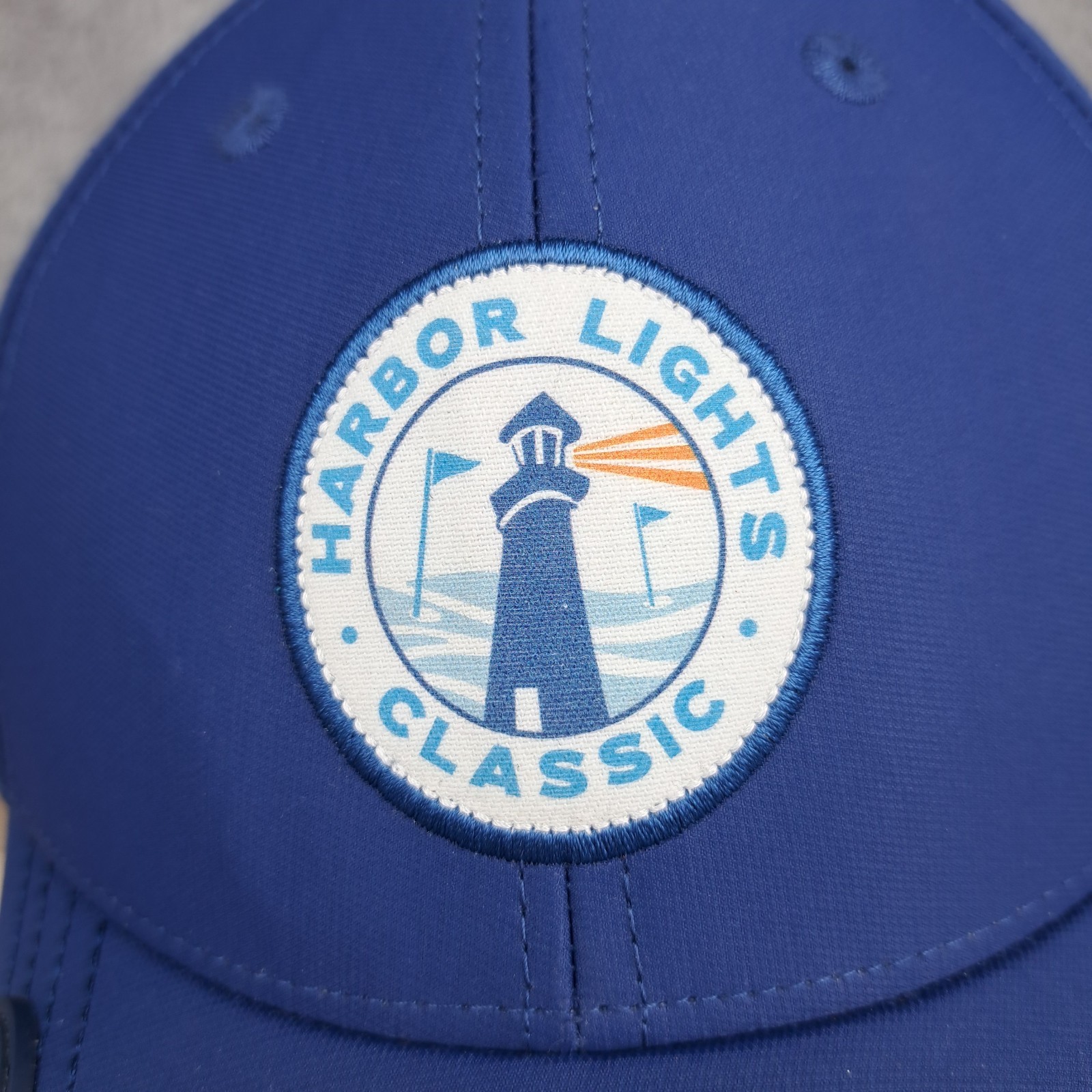 Harbor Lights Classic Hat Cap Strap Back Blue Ahead UPF 50+ Performance Mens