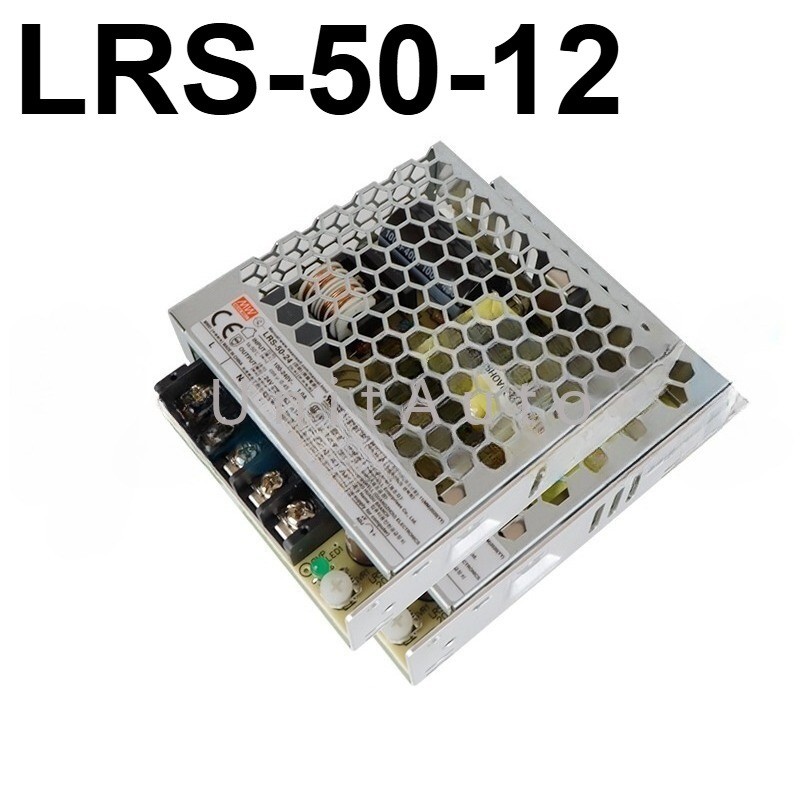 1 PCS NEW MEAN WELL LRS-50-12 50W 12V AC-DC Industrial Power Supply 3Y Warranty