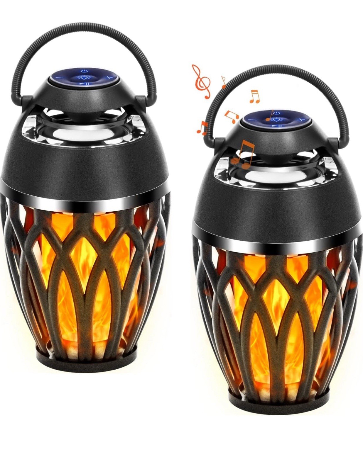 2pcs Outdoor Bluetooth Speakers, Gifts for Men Him Women,