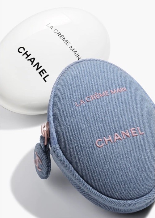 CHANEL LA CRÈME MAIN Hand Cream & Denim Pouch - 2026 Denim Limited Edition BNIB