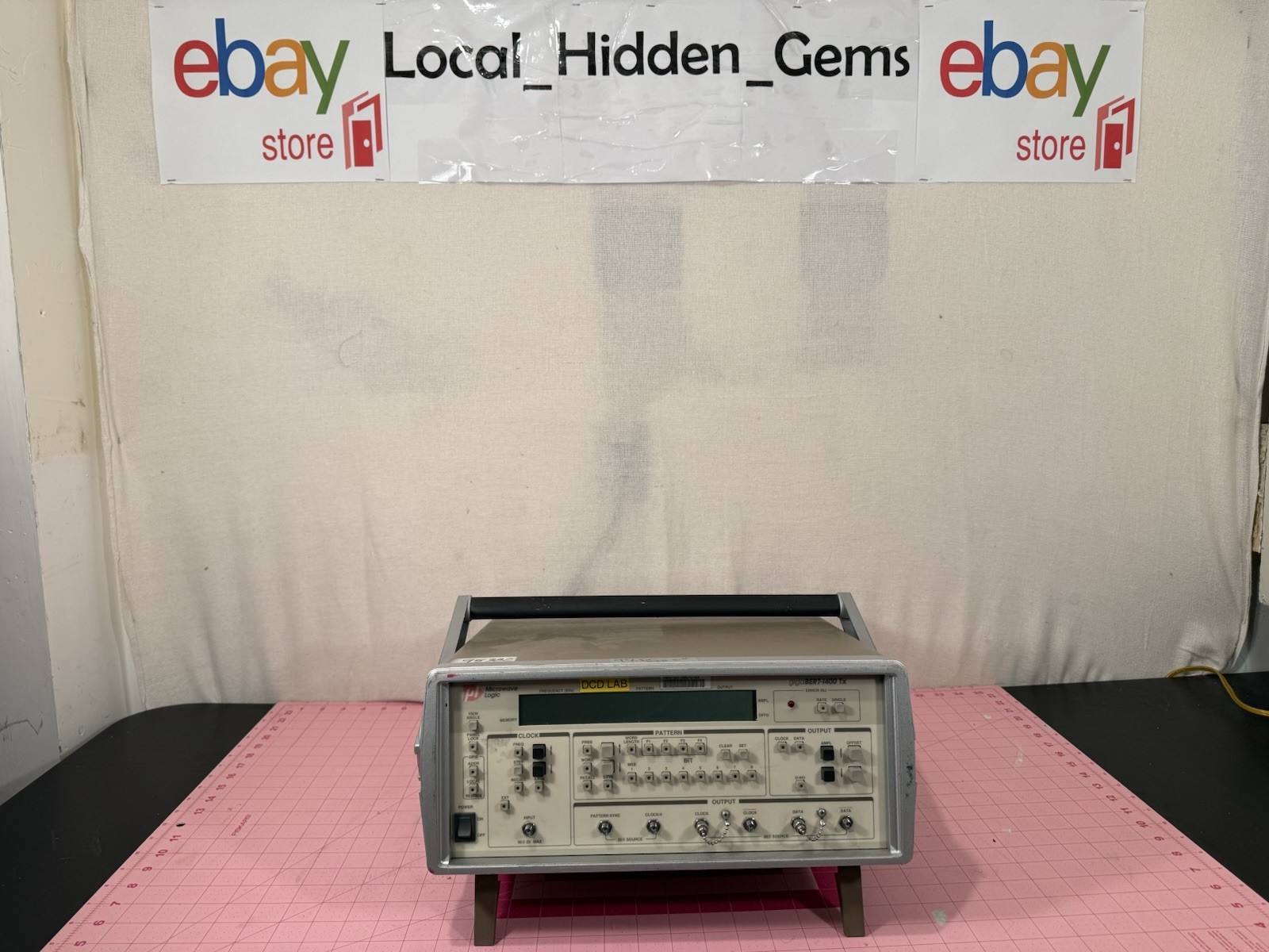 MICROWAVE LOGIC GB-1400 TX  GIGABERT 1400 Mb/s Bert Transmitter