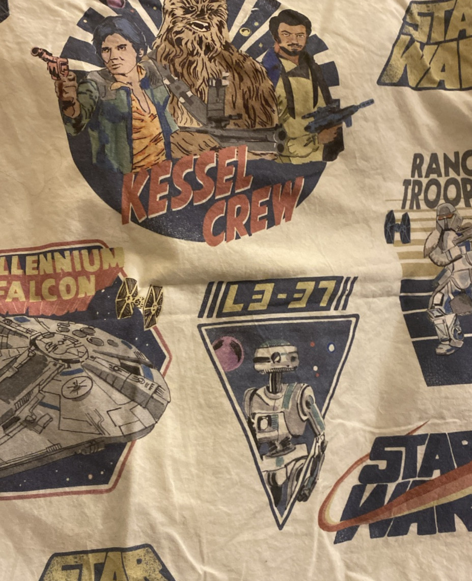 Pottery Barn Kids Star Wars Cotton Standard Pillowcase W13