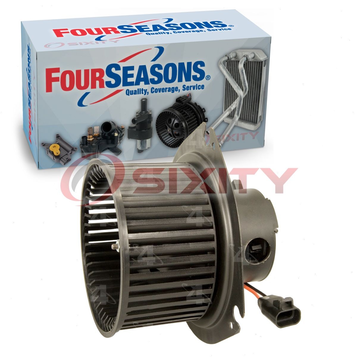 Four Seasons Rear HVAC Blower Motor for 1997-2017 Chevrolet Express 1500 hy