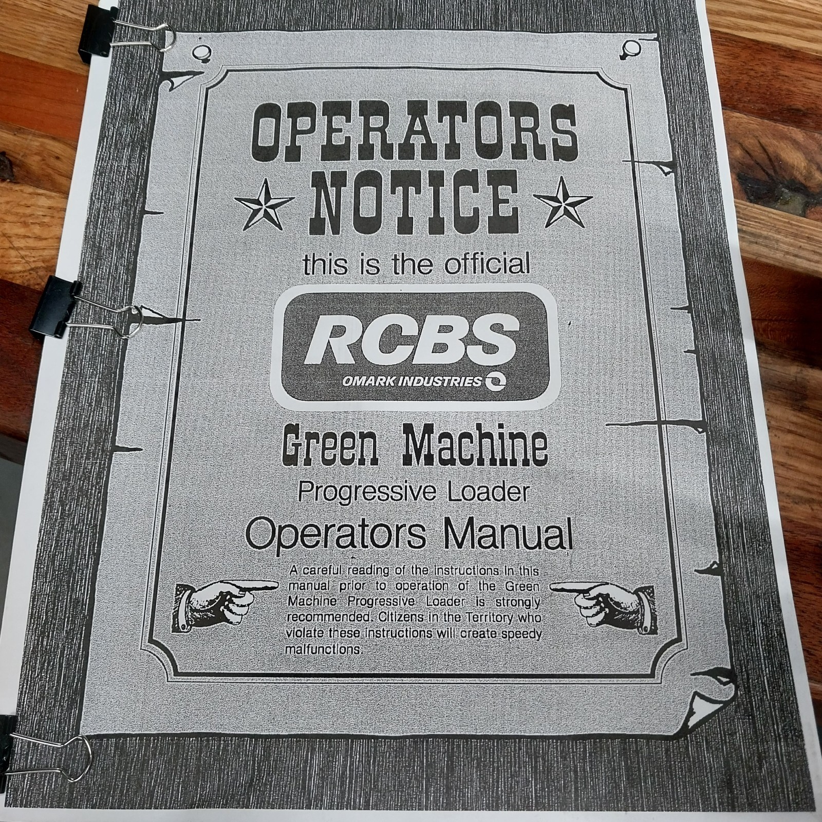 rcbs green machine reloading press excellent condition 38/357