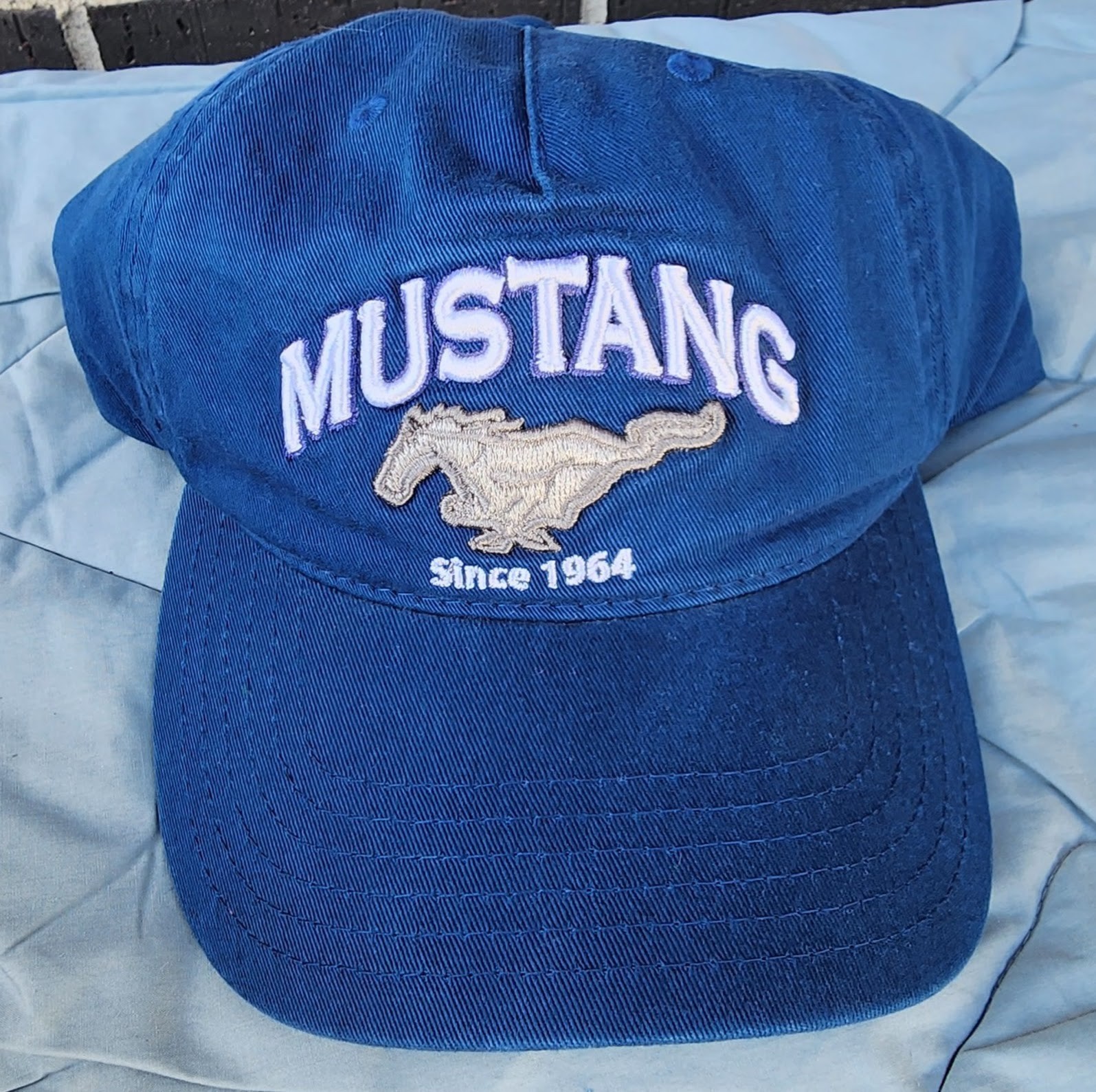 Ford Mustang Automotive Since 1964 Logo Snapback Baseball Hat Cap New with tags