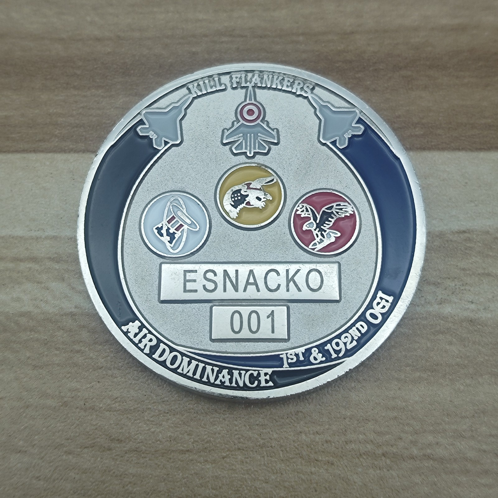 1st&192nd Operations Group Intelligence Challenge Coin
