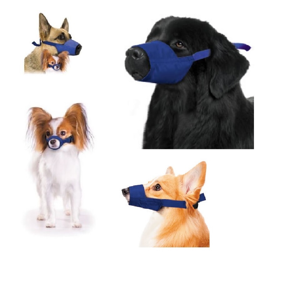 Quick Dog Muzzle for Dogs - XS - XL - Durable water Dirt resistant Set 5pc