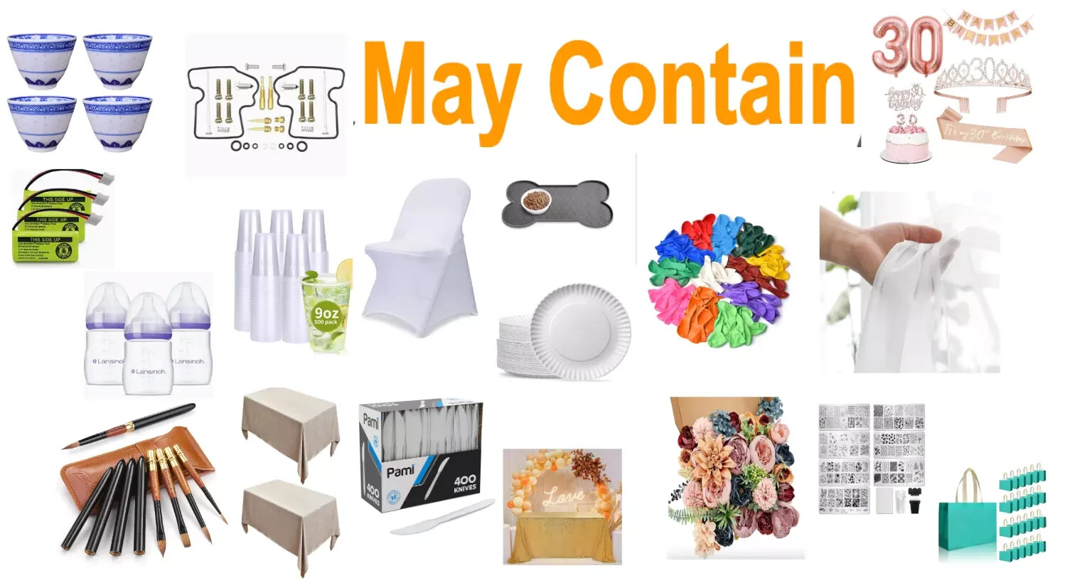 Surprise Amazon, Walmart, etc Return Package/Box Value $75+ (8 items)