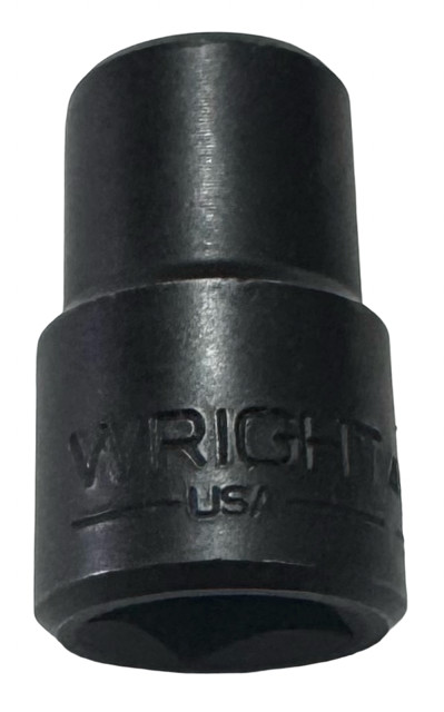 Wright Tool 1/2" Drive 1/2" Impact Socket 6 Point USA Made