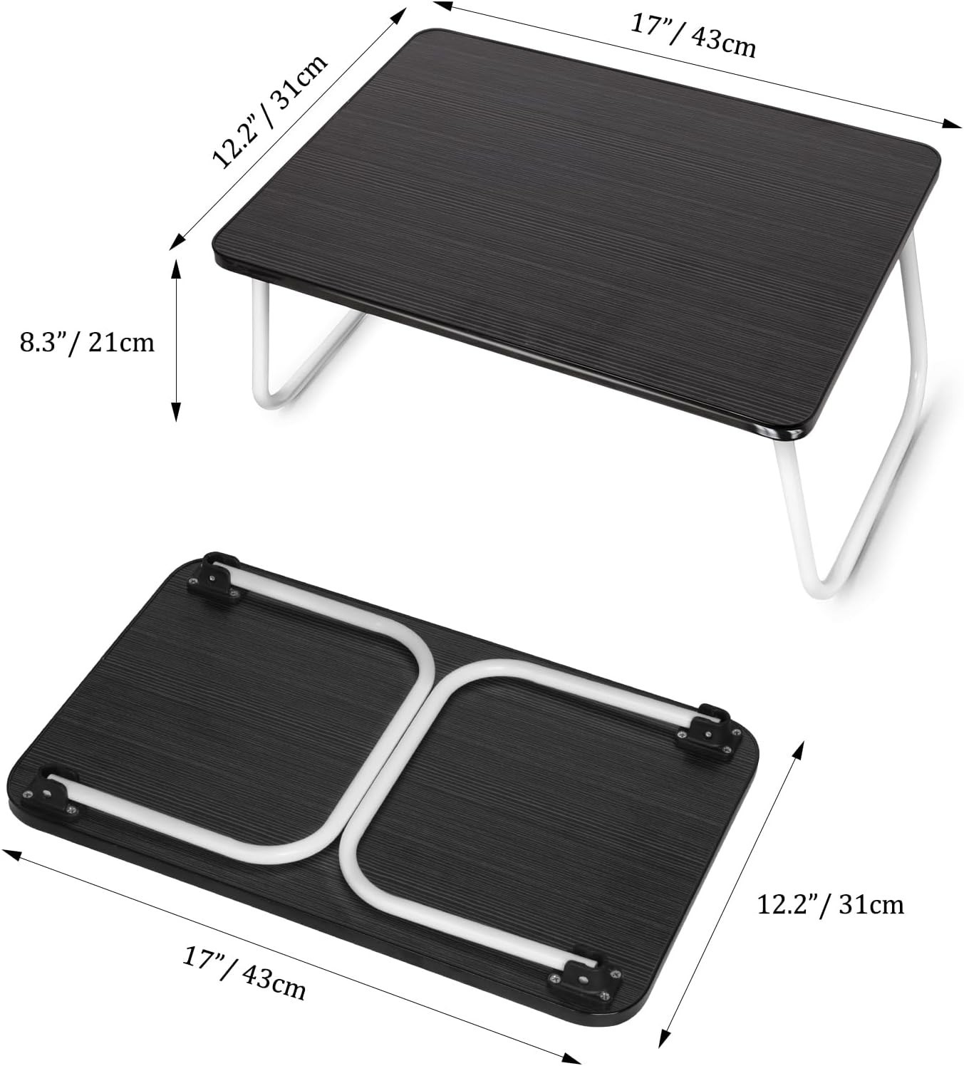 Versatile Foldable Desk Tray - Ideal for Working, Reading & Breakfast in Bed
